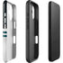 NFL Philadelphia Eagles White Striped iPhone 16 Plus Impact Case