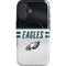 NFL Philadelphia Eagles White Striped iPhone 16 Plus Magsafe Impact Case