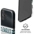 NFL Philadelphia Eagles White Striped iPhone 16 Plus Magsafe Impact Case