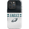 NFL Philadelphia Eagles White Striped iPhone 16 Pro Impact Case