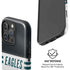 NFL Philadelphia Eagles White Striped iPhone 16 Pro Magsafe Impact Case