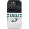 NFL Philadelphia Eagles White Striped iPhone 16 Pro Max Impact Case