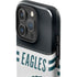 NFL Philadelphia Eagles White Striped iPhone 16 Pro Max Impact Case