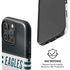 NFL Philadelphia Eagles White Striped iPhone 16 Pro Max Magsafe Impact Case