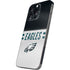 NFL Philadelphia Eagles White Striped iPhone 16 Pro Skin