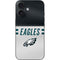 NFL Philadelphia Eagles White Striped iPhone 16 Skin