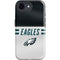NFL Philadelphia Eagles White Striped iPhone 16e Impact Case