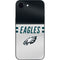 NFL Philadelphia Eagles White Striped iPhone 16e Skin