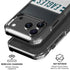 NFL Philadelphia Eagles White Striped iPhone 18 Pro Clear Case