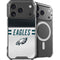 NFL Philadelphia Eagles White Striped iPhone 18 Pro MagSafe Case