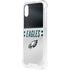 NFL Philadelphia Eagles White Striped iPhone XS Clear Case