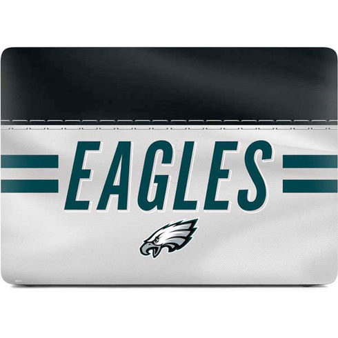 NFL Philadelphia Eagles White Striped Apple MacBook Air Skin