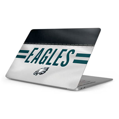 NFL Philadelphia Eagles White Striped Apple MacBook Pro 16-inch Skin
