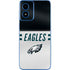 NFL Philadelphia Eagles White Striped Moto G Play 4G (2024) Skin