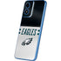 NFL Philadelphia Eagles White Striped Moto G Play 4G (2024) Skin