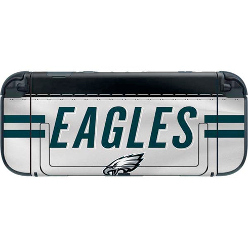 NFL Philadelphia Eagles White Striped Nintendo Switch 2 (2025) with Joy-Con Skin