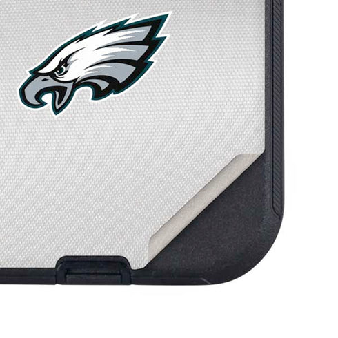 NFL Philadelphia Eagles White Striped Otterbox Defender iPhone Skin