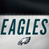NFL Philadelphia Eagles White Striped PlayStation 4 Gold Wireless Headset Skin