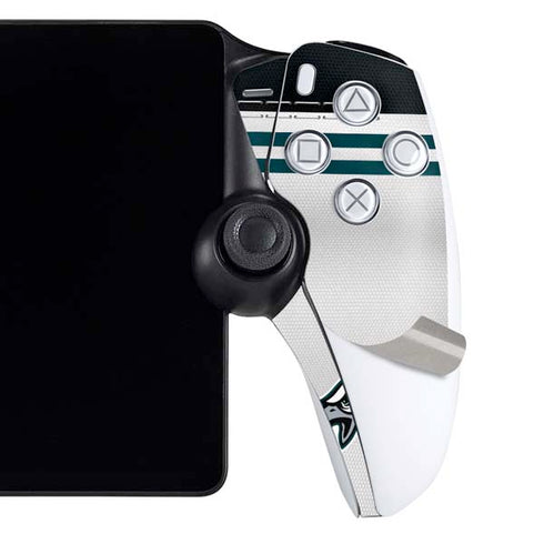 NFL Philadelphia Eagles White Striped PlayStation Portal Remote Player Skin