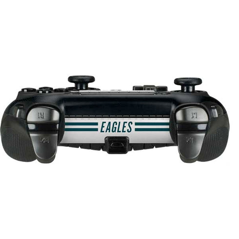 NFL Philadelphia Eagles White Striped PlayStation Scuf Vantage 2 Controller Skin