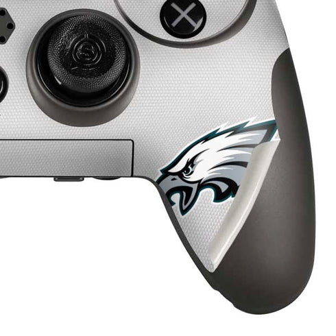 NFL Philadelphia Eagles White Striped PlayStation Scuf Vantage 2 Controller Skin