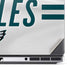 NFL Philadelphia Eagles White Striped Dell Precision Skin