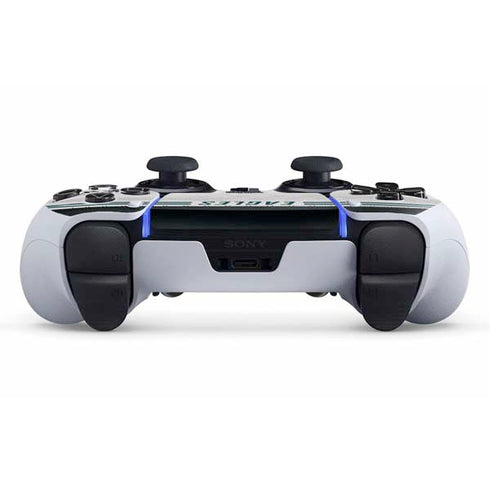 NFL Philadelphia Eagles White Striped PS5 DualSense Edge Pro Controller Skin