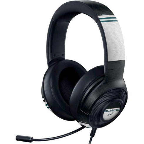 NFL Philadelphia Eagles White Striped Razer Kraken X Skin