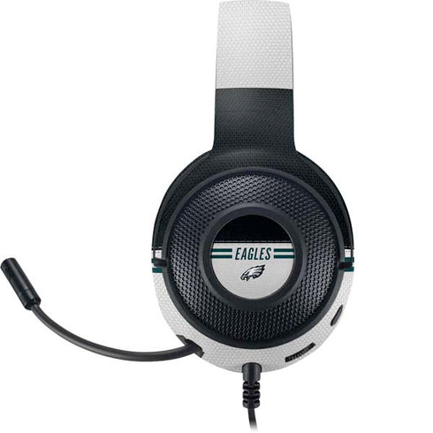 NFL Philadelphia Eagles White Striped Razer Kraken X Skin