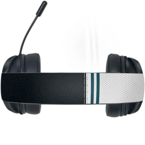 NFL Philadelphia Eagles White Striped Razer Kraken X Skin