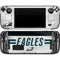 NFL Philadelphia Eagles White Striped Steam Deck Handheld Gaming Computer OLED Skin