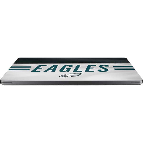 NFL Philadelphia Eagles White Striped Surface Laptop 7 15in Skin