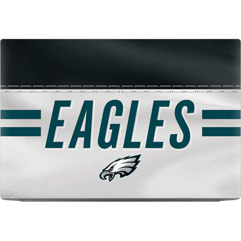 NFL Philadelphia Eagles White Striped Dell XPS Skin