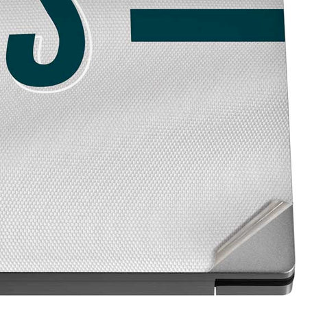 NFL Philadelphia Eagles White Striped Dell XPS Skin