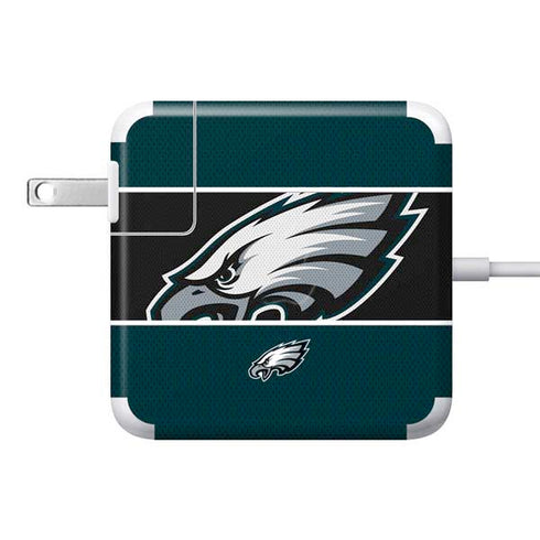 NFL Philadelphia Eagles Zone Block 85W Power Adapter (15 and 17 inch MacBook Pro Charger) Skin