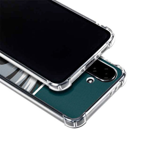 NFL Philadelphia Eagles Zone Block Galaxy A36 5G Clear Case
