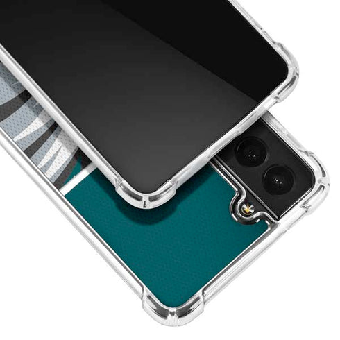 NFL Philadelphia Eagles Zone Block Galaxy S22 Plus Clear Case