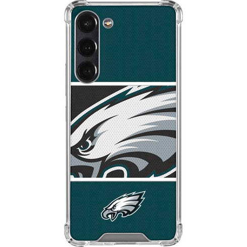 NFL Philadelphia Eagles Zone Block Galaxy S24 FE Clear Case