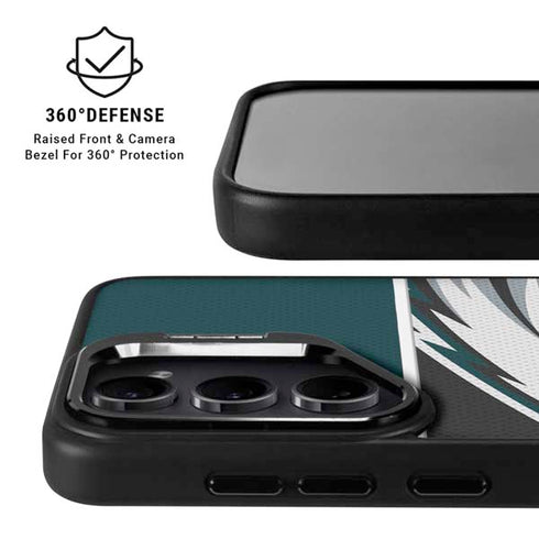 NFL Philadelphia Eagles Zone Block Galaxy S24 FE Kickstand Case