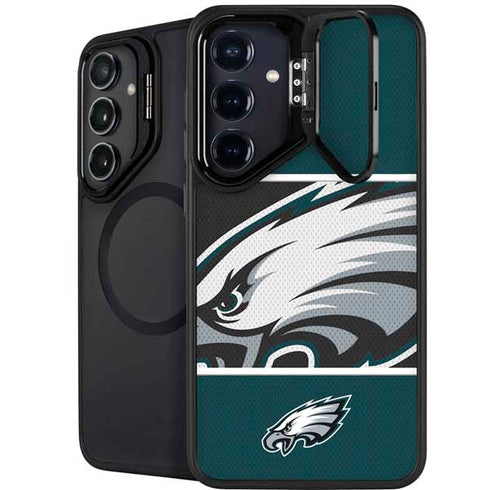 NFL Philadelphia Eagles Zone Block Galaxy S24 Kickstand Case