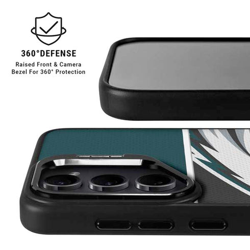 NFL Philadelphia Eagles Zone Block Galaxy S25 Kickstand Case