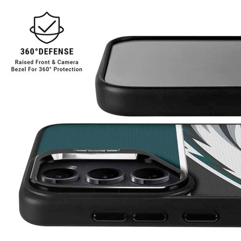 NFL Philadelphia Eagles Zone Block Galaxy S25 Plus Kickstand Case
