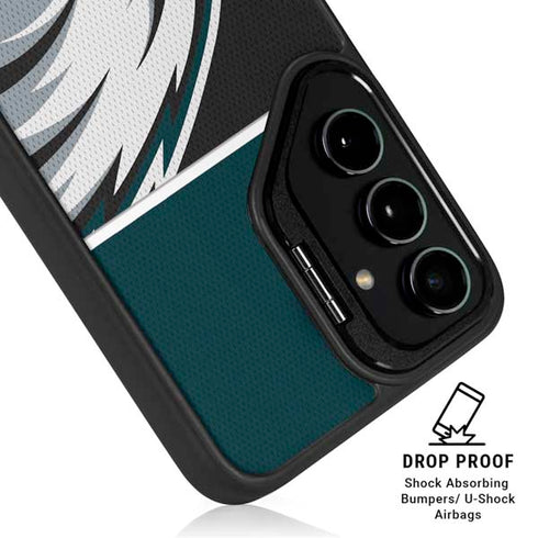 NFL Philadelphia Eagles Zone Block Galaxy S25 Plus Kickstand Case