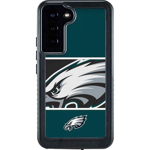 NFL Philadelphia Eagles Zone Block Galaxy S24 Plus Waterproof Case