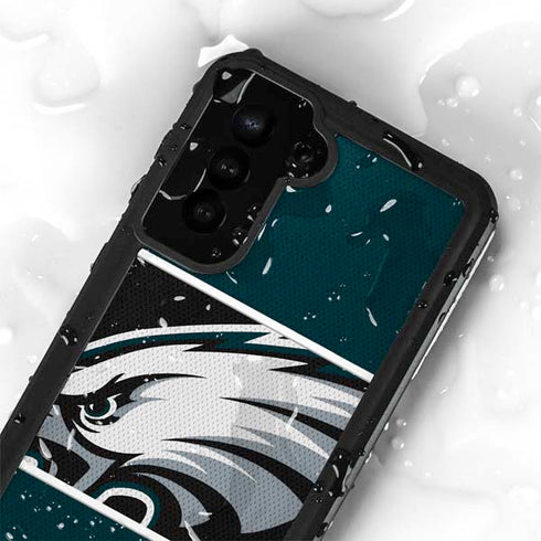 NFL Philadelphia Eagles Zone Block Galaxy S24 Plus Waterproof Case