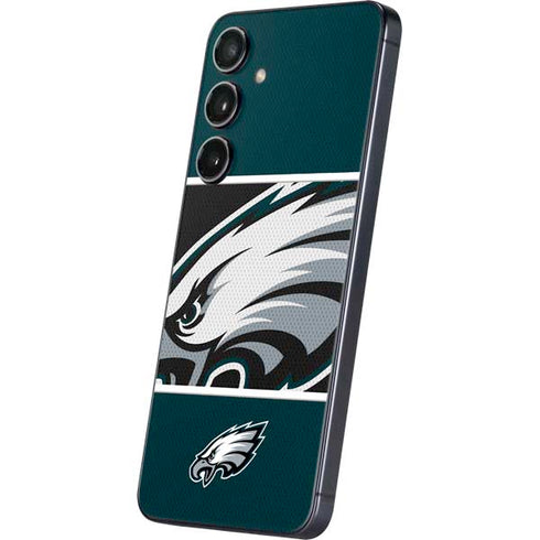 NFL Philadelphia Eagles Zone Block Galaxy S25 Skin