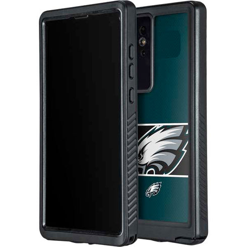 NFL Philadelphia Eagles Zone Block Galaxy S24 Ultra Waterproof Case
