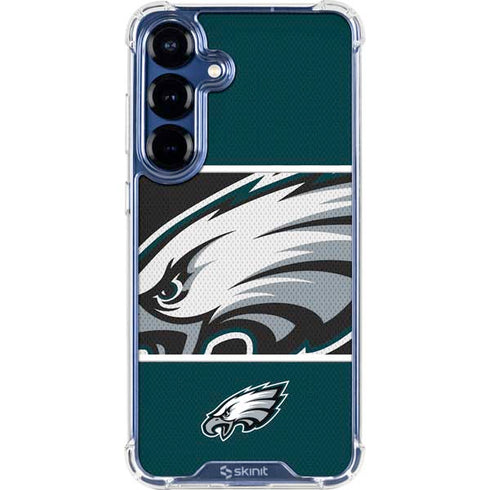 NFL Philadelphia Eagles Zone Block Galaxy S25 Plus Clear Case