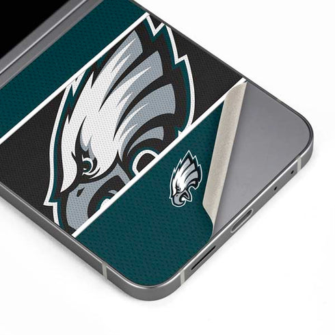 NFL Philadelphia Eagles Zone Block Galaxy Z Flip6 Skin