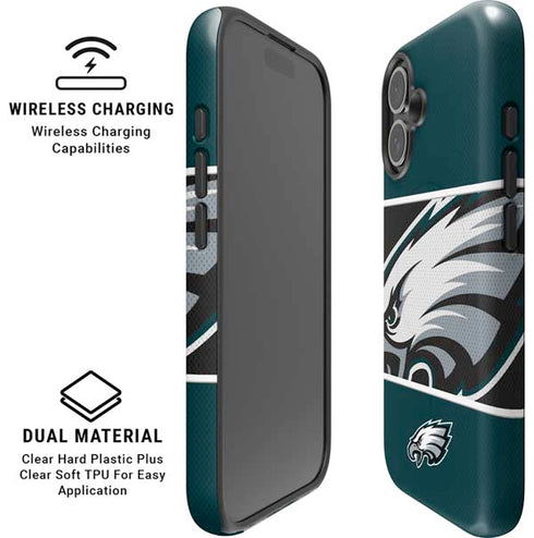 NFL Philadelphia Eagles Zone Block iPhone 16 Magsafe Impact Case
